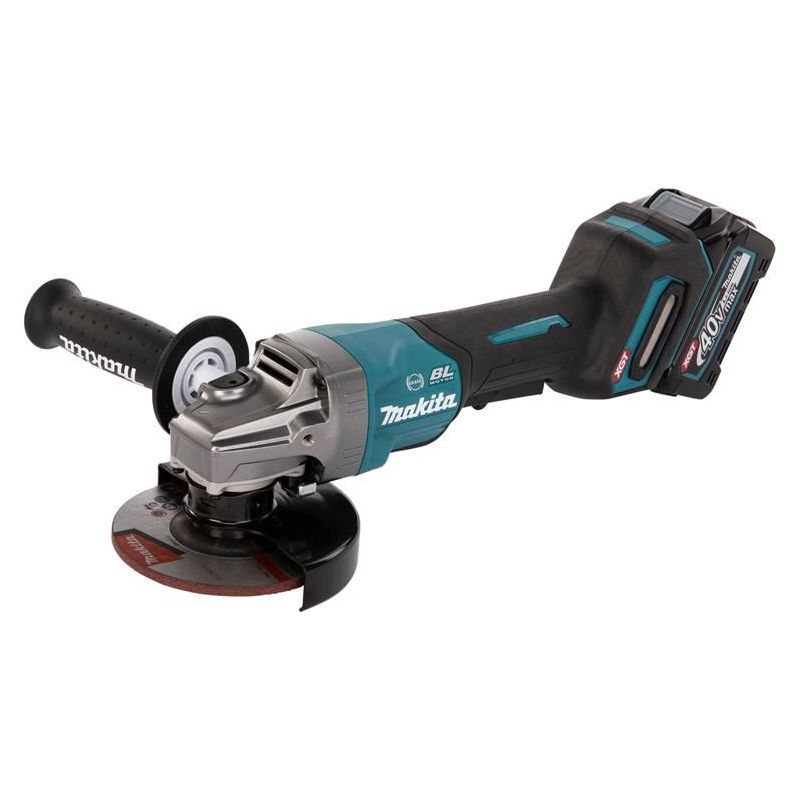 Makita GA013GD201 XGT 40Vmax BL Paddle Switch Grinder 125mm 40V 2 x 2.5Ah Li-ion Makita - Dynamic Drive