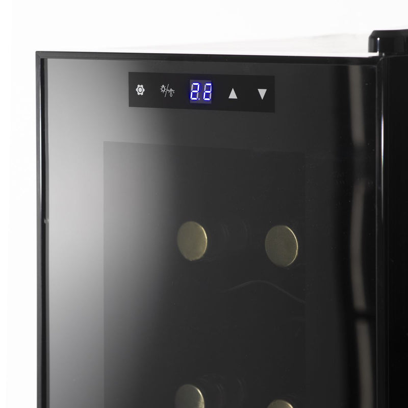 Baridi 12 Bottle Wine Fridge & Cooler - Black DH73 Baridi - Dynamic Drive