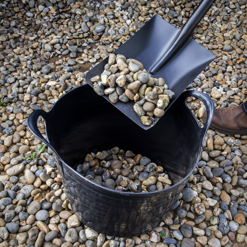 Sealey Heavy-Duty Flexi Tub 40L Black SFT40B Sealey - Dynamic Drive