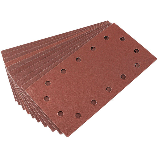 Draper Aluminium Oxide Sanding Sheets, 115 x 227mm, 100 Grit 92321 Draper - Dynamic Drive