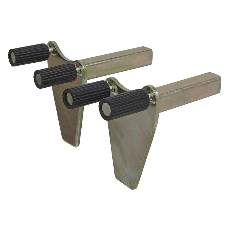 Sealey Fork Cradle Supports for Front Paddock Stands FPSFC Sealey - Dynamic Drive