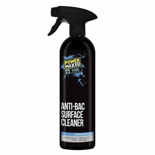 2x Anti Bacterial Surface Cleaner 500ml Anti Bac Spray Sanitising Disinfectant Power Maxed  - Dynamic Drive