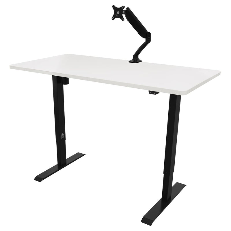 Dellonda Single Motor Adjustable-Height Electric Sit/Stand Desk - White Desktop Dellonda - Dynamic Drive