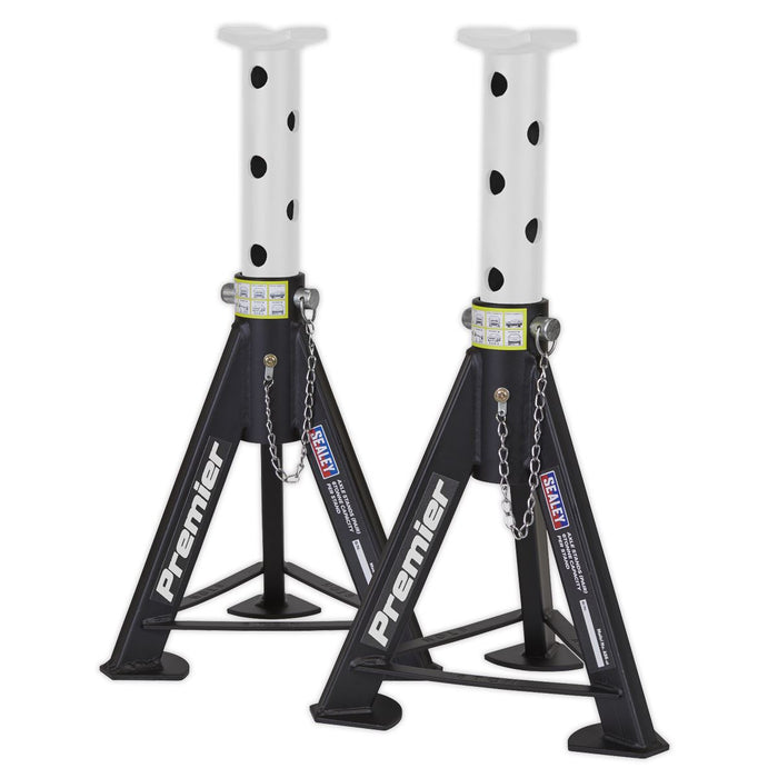 Sealey Axle Stands (Pair) 6 Tonne Capacity per Stand AS6 Sealey  - Dynamic Drive