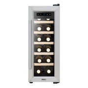 Baridi 12 Bottle Wine Fridge & Cooler - Stainless Steel DH74 Baridi - Dynamic Drive