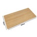 Dellonda Oak Rectangular Desktop Dellonda  - Dynamic Drive