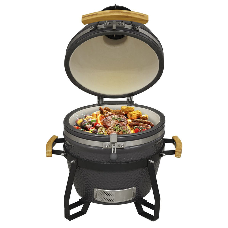 Dellonda Deluxe 16"(40cm) Ceramic Kamado Style BBQ DG158 Dellonda - Dynamic Drive