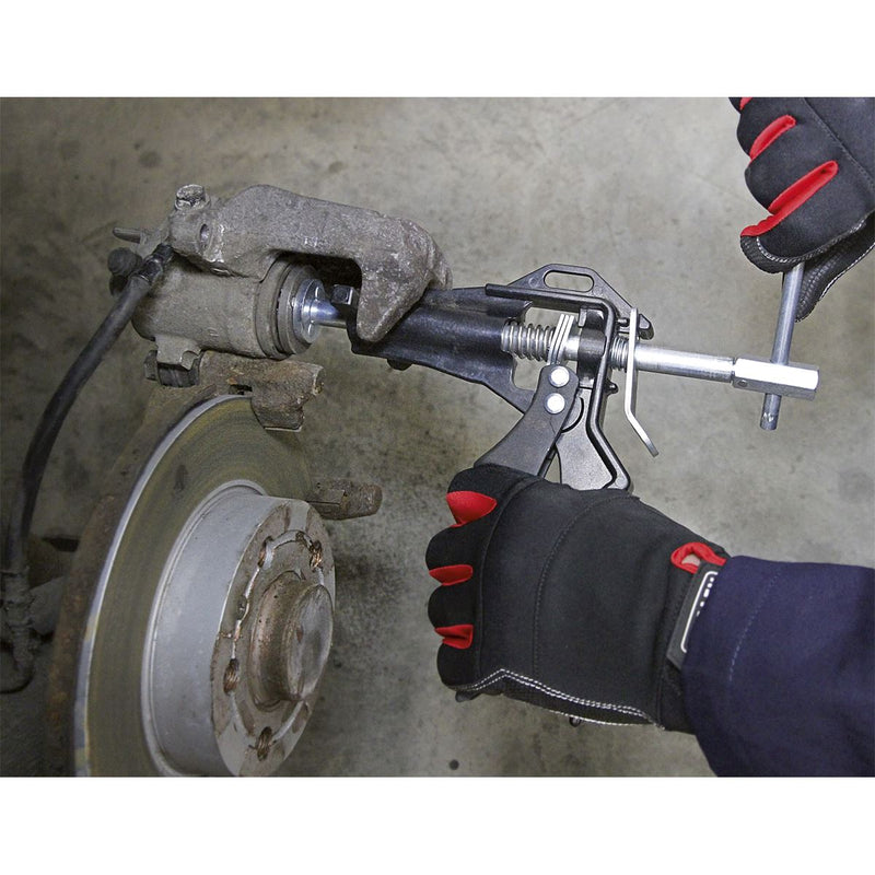 Sealey Brake Piston Wind-Back Tool Kit 5pc VS0211 Sealey - Dynamic Drive