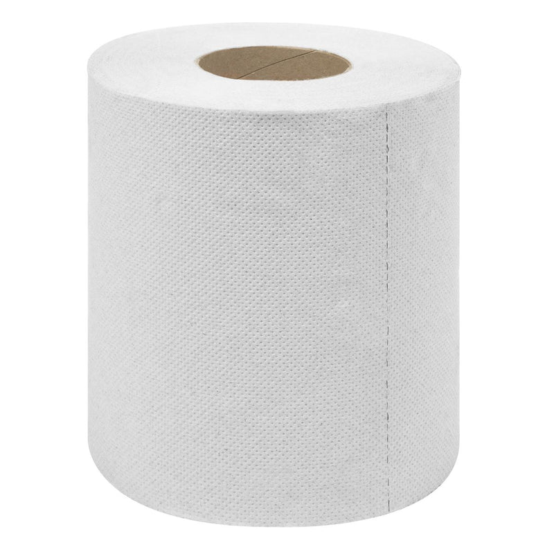 Sealey 2-Ply Embossed White Paper Roll 60m - Pack of 6 WHT60 Sealey - Dynamic Drive