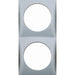 Double Frame Gloss Chrome Stylish and Elegant Double Frame for Your Caravan W4 - Dynamic Drive