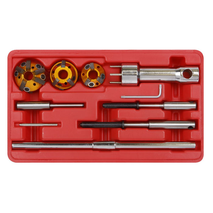 Sealey Valve Seat Cutter Set 10pc VS1823 Sealey - Dynamic Drive