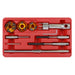 Sealey Valve Seat Cutter Set 10pc VS1823 Sealey - Dynamic Drive