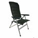 Royal Ambassador XL High Reclining Chair Padded Camping Chair Royal  - Dynamic Drive