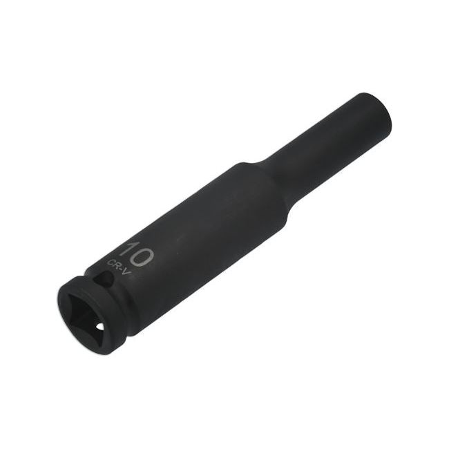 Laser Extra Deep Impact Socket 1/2"D 10mm 7760 Laser - Dynamic Drive