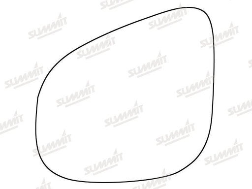 Summit Stick-On Standard Mirror Glass fits Renault Kangoo 12 on LHS Summit - Dynamic Drive