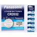 Connect Panasonic Coin Cell Battery CR2032 3V 1pc x 12 30663 Tool Connection - Dynamic Drive