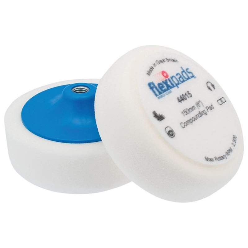 Flexipads World Class White Compounding Foam 150 x 50mm GRIP® Flexipads World Class - Dynamic Drive