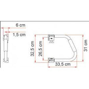 Fiamma Security 31 White 03513-01- Fiamma - Dynamic Drive