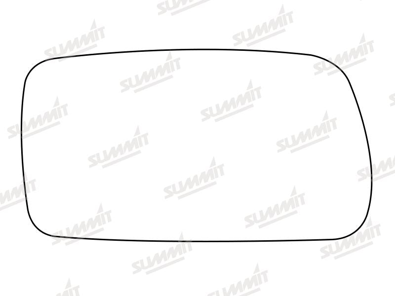 Summit Stick-On Anti Dazzle Mirror Glass fits Citroen Xantia RHS Summit - Dynamic Drive