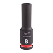 Milwaukee 8mm 3/8 Impact Socket Deep-1Pc New 4932480282 Milwaukee - Dynamic Drive