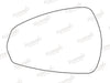Summit Stick-On Aspheric Mirror Glass fits Audi A3 13 on LHS Summit - Dynamic Drive