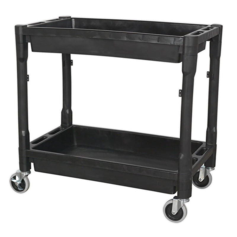 Sealey Trolley 2-Level Composite Heavy-Duty CX204 Sealey - Dynamic Drive