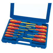 Draper VDE Approved Fully Insulated Screwdriver Set (11 Piece) 69234 Draper - Dynamic Drive