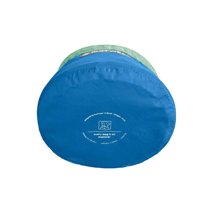 Ruffwear Trail Runner Ultralight Dog Bowl in Blue Pool Ruffwear - Dynamic Drive
