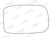 Summit Stick-On Standard Mirror Glass fits Skoda Felicia LHS Summit - Dynamic Drive