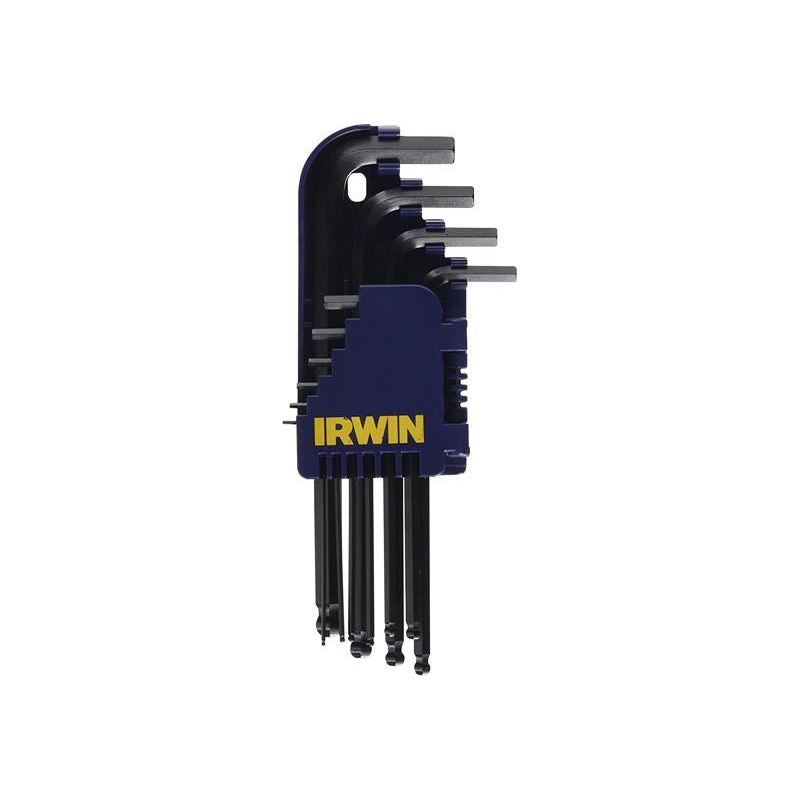 Irwin® T10757 Metric Long Arm Ball End Hex Key Set, 10 Piece IRWIN® - Dynamic Drive