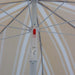 Gardenwize Yellow-Striped Fringed Parasol for Garden / Camping Gardenwize - Dynamic Drive