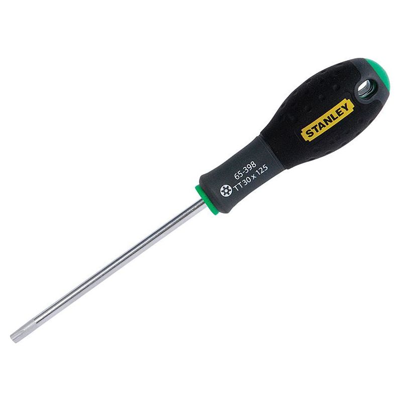Stanley® Hand Tools FatMax® Screwdriver Tamper-proof TORX Tip TTX30 x 125mm STANLEY® Hand Tools - Dynamic Drive