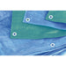 Sealey Tarpaulin 3.05 x 3.66m Green TARP1012G Sealey - Dynamic Drive