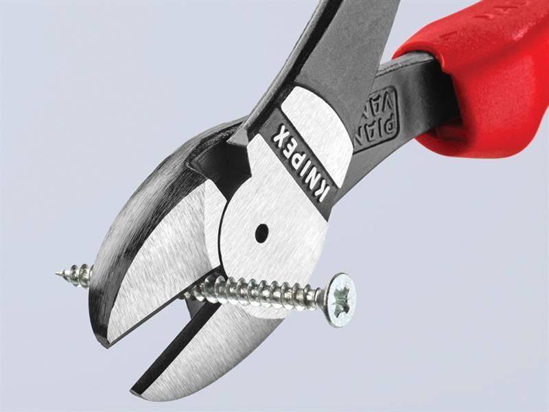 Knipex High Leverage Diagonal Cutters Multi-Component Grip 180mm Knipex - Dynamic Drive