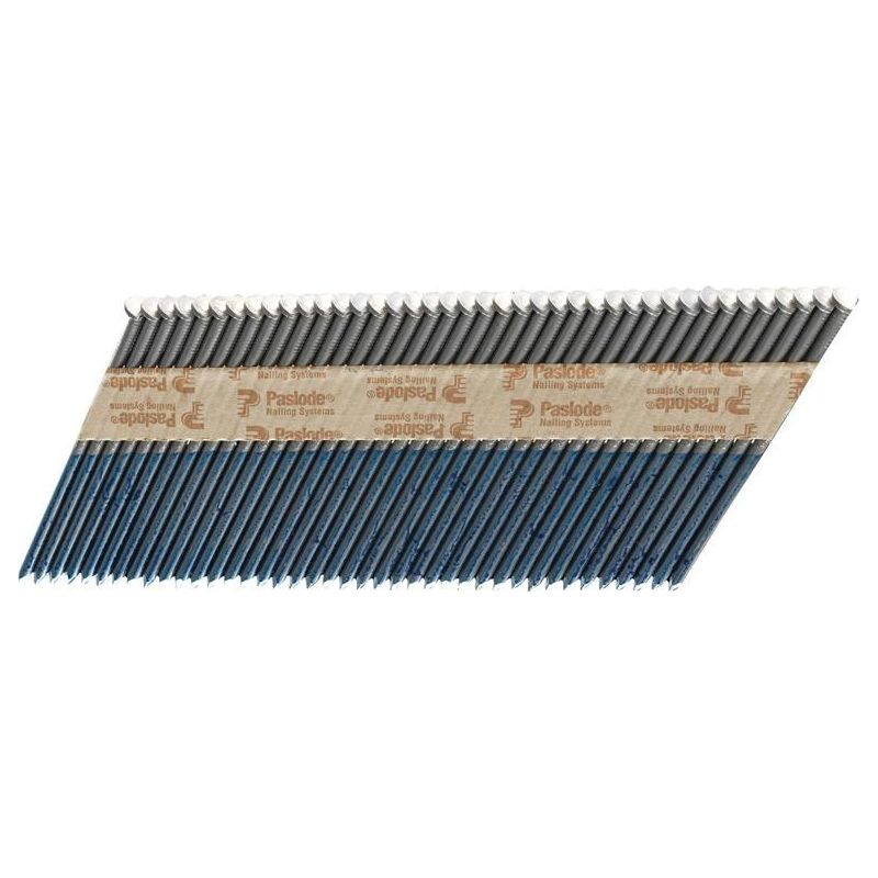 Paslode 2.8 x 51mm 350 Ring Nails Bright Finish Box of 3300 + 3 Fuel Cells Paslode - Dynamic Drive