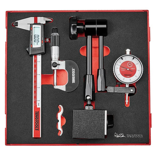Teng Tools Measuring Tool Set FOAM2 3 Pieces Teng Tools - Dynamic Drive