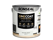 Ronseal One Coat Everywhere Interior Winter Frost Matt 2.5 litre Ronseal - Dynamic Drive