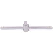 Draper Satin Chrome Sliding T Bar, 3/8" Sq. Dr. 16788 Draper - Dynamic Drive
