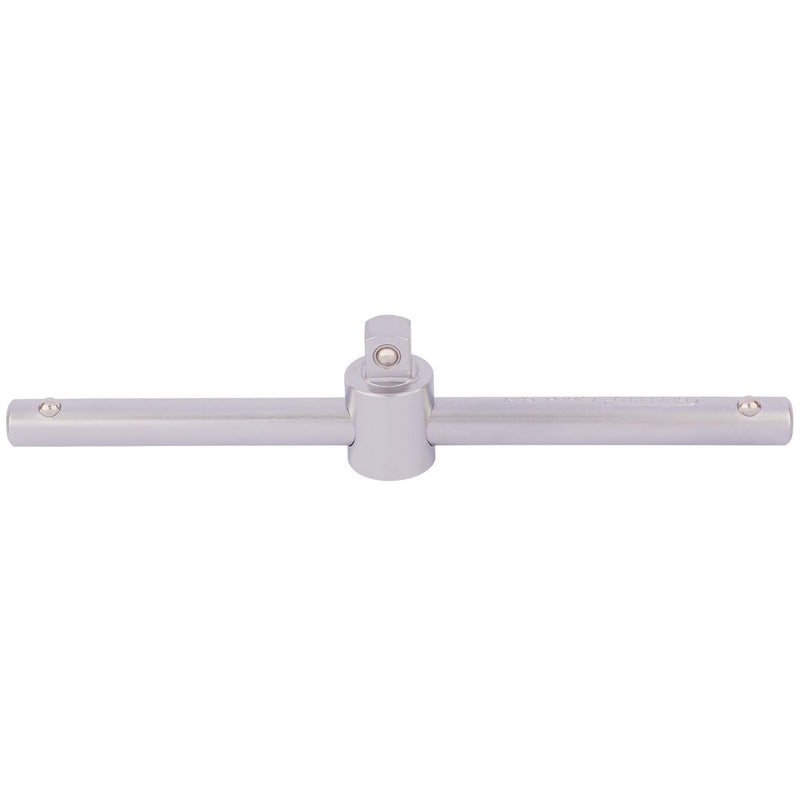 Draper Satin Chrome Sliding T Bar, 3/8" Sq. Dr. 16788 Draper - Dynamic Drive