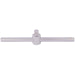 Draper Satin Chrome Sliding T Bar, 3/8" Sq. Dr. 16788 Draper - Dynamic Drive