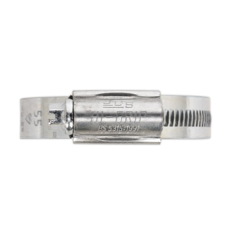 Sealey HI-GRIP Hose Clip Zinc Plated 30-40mm Pack of 20 HCJ1X Sealey  - Dynamic Drive