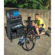 Draper Combined Roller Cabinet and Tool Chest, 6 Drawer, 24", Black 19572 Draper - Dynamic Drive
