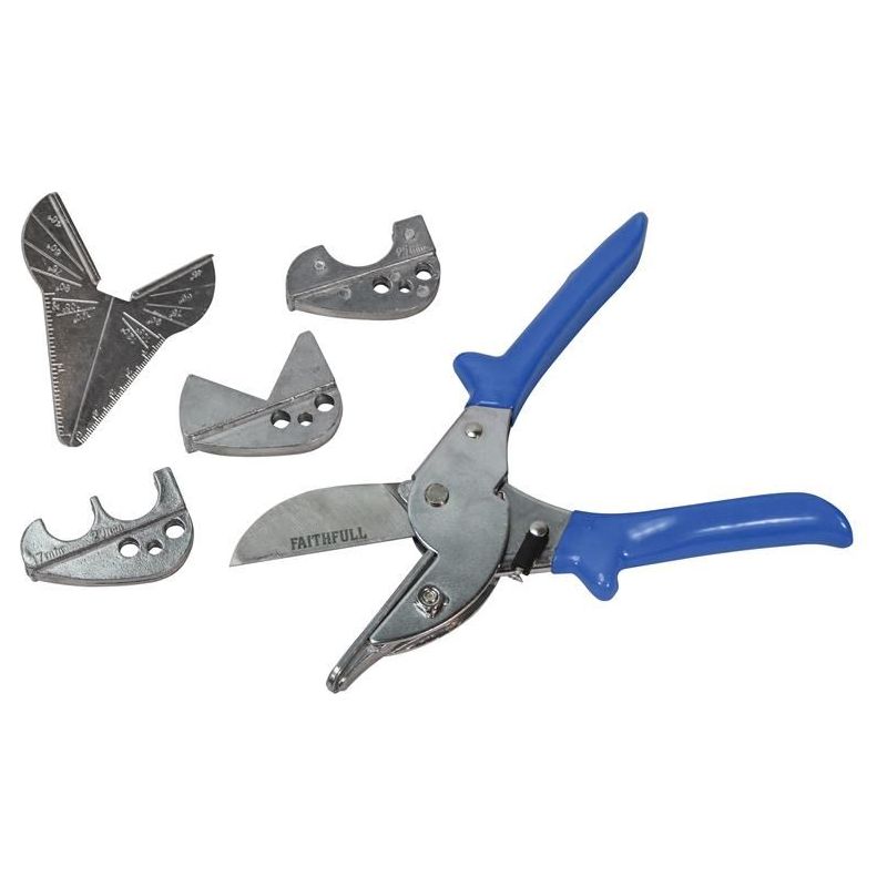 Faithfull Multi-Function Gasket & Pipe Mitre Shears Kit Faithfull - Dynamic Drive