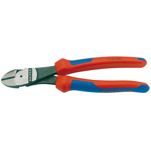 Draper Knipex 74 22 200 High Leverage Diagonal Side Cutter with 12&deg; Head, 20 Draper - Dynamic Drive