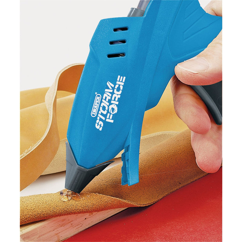 Draper Storm Force Glue Gun, 100W, 6 x Glue Sticks 83660 Draper - Dynamic Drive