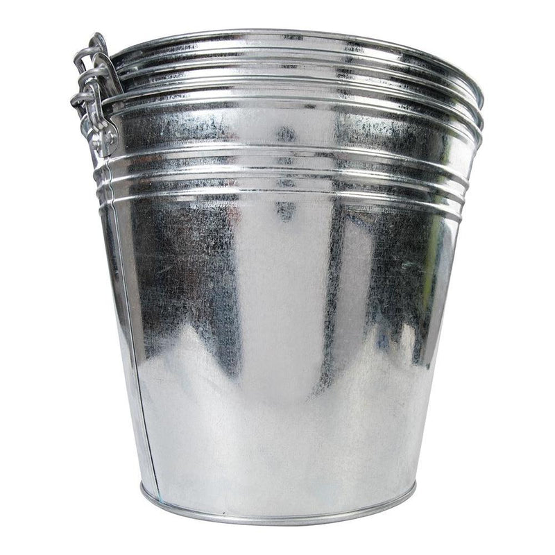 Silverline Galvanised Bucket 3pk 14Ltr Silverline - Dynamic Drive