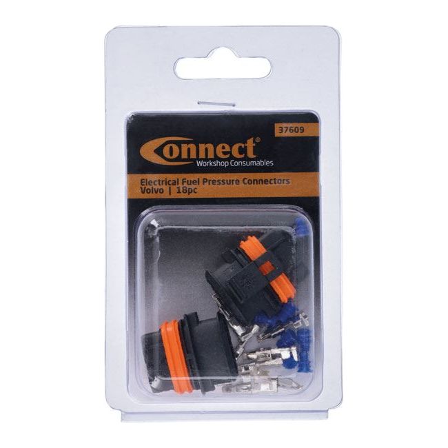 Connect Volvo Electrical Fuel Pressure Connector 18pc 37609 Tool Connection - Dynamic Drive