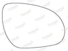 Summit Stick-On Standard Mirror Glass fits Hyundai i30 84mm RHS Summit - Dynamic Drive