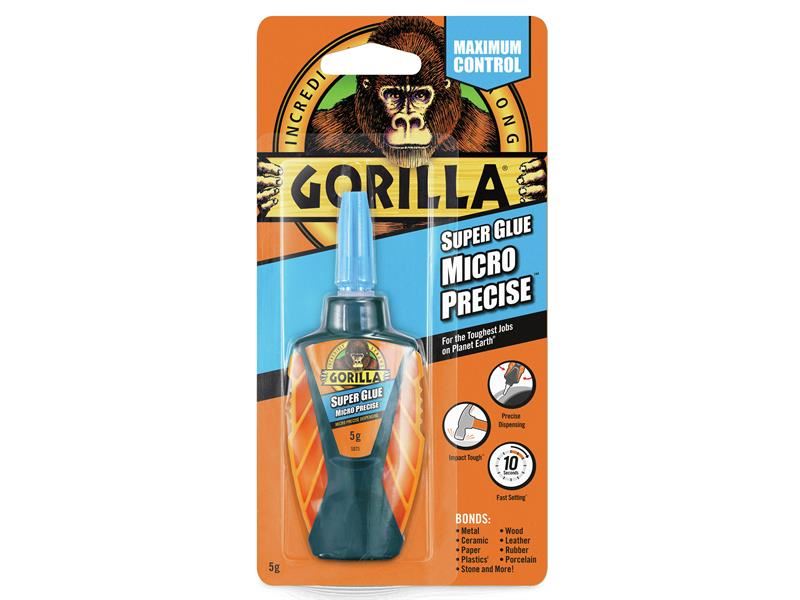 Gorilla Glue Gorilla Superglue Micro Precise 5g Gorilla Glue - Dynamic Drive