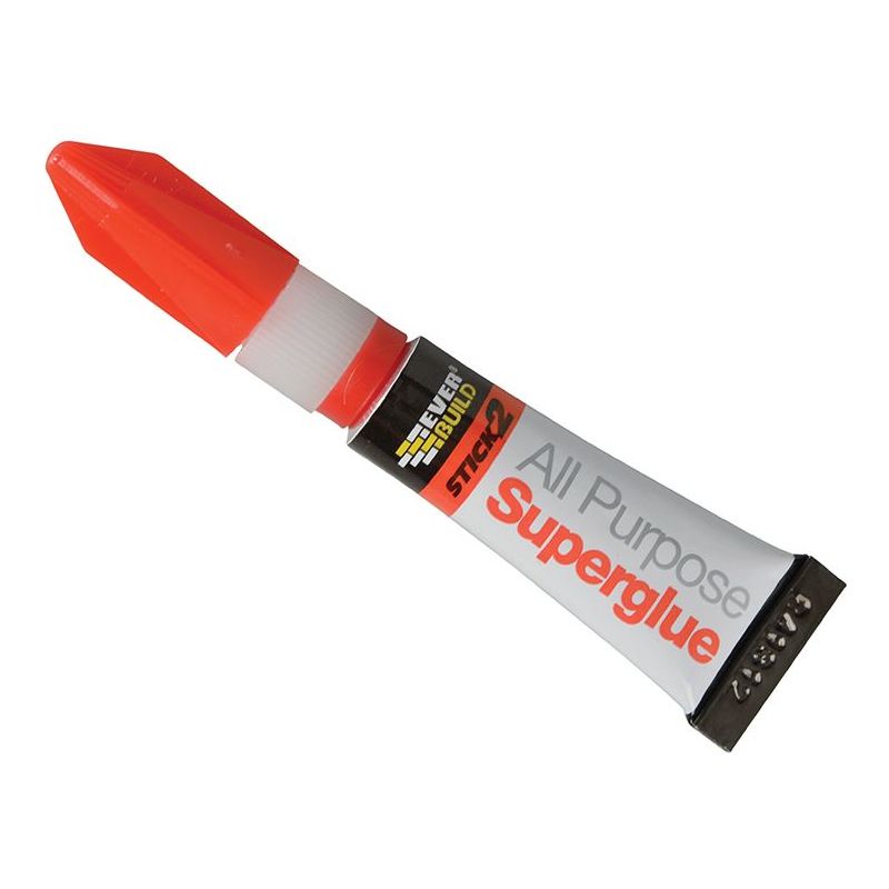 Everbuild Sika STICK2® All-Purpose Superglue Tube 3g Everbuild Sika - Dynamic Drive